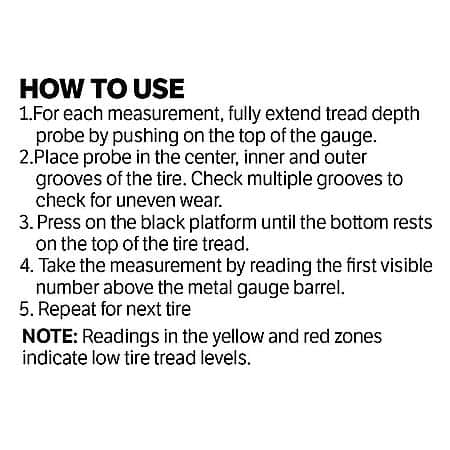 Tire Tread Depth Gauge