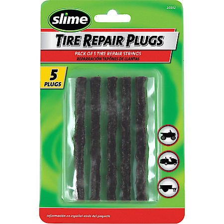 Tire Repair Plugs Strings, ACT, Mowers, Wheelbarrows, 5 Count