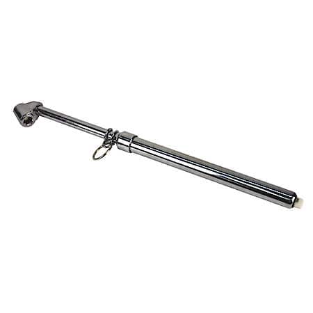 Dual Head Truck & Suv Pencil Tire Gauge: 10-150 Psi, Extra Long, Heavy-Duty