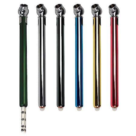 Standard Pencil Gauge, 10-50 Psi - Various Colors
