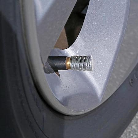 Barrel Tire Valve Caps (Quicksilver), Pack of 4