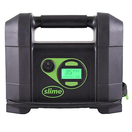 Rugged Digital Tire Inflator: 4 Min Inflation, Digital 1-99 PSI, Auto Shut-Off At Set PSI, LED Light