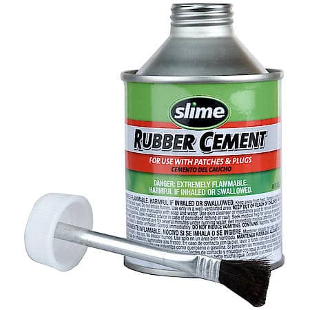 Rubber Cement, No Mess - For Patches and Plugs, 8 oz.
