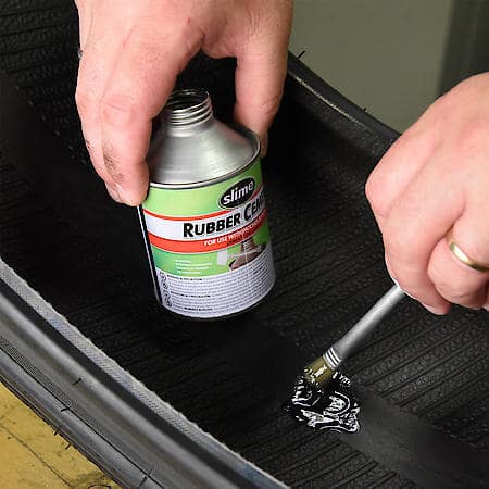Rubber Cement, No Mess - For Patches and Plugs, 8 oz.