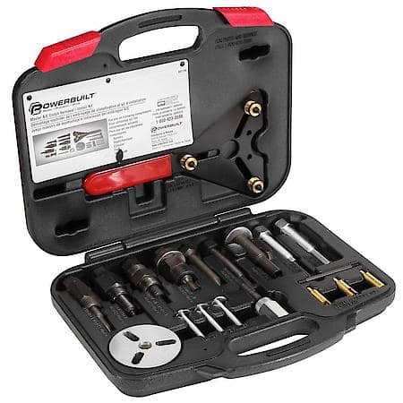 Powerbuilt 23 Piece Master AC Clutch Removal & Installation Tool Kit
