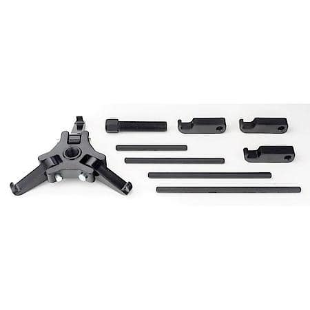 Powerbuilt Harmonic Balancer Puller Set with Adjustable 3-Jaw Tool