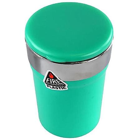 Extinguishing Ashtray: Glow-In-The-Dark Butt Bucket Ashtray With LED Light