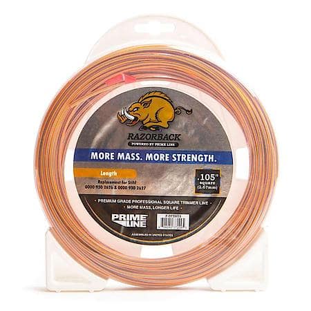 Trimmer Line, Square .130 In, 1#
