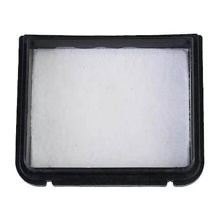 Air Filter, Length 2 1/4", Width 1 7/8", Height 1/2"