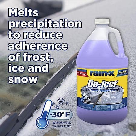 De-Icer -30 Deg. F Windshield Washer Fluid,á1 Gallon