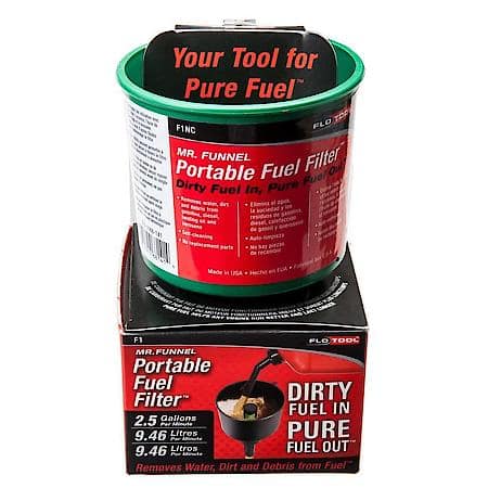 Funnel With Fuel Filter, Small
