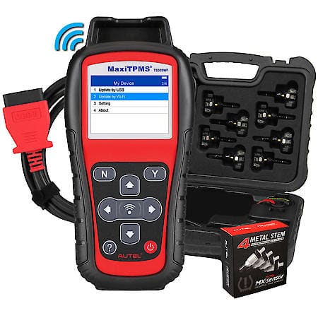 TS508WF Kit with TS508WF Tool, (8) 1-Sensors and (1) Metal Valve Kit