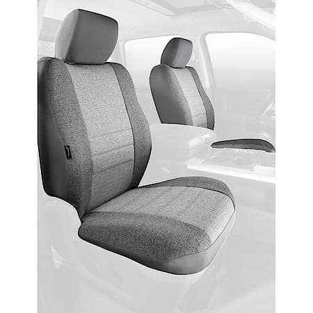 FIA OE39-44 GRAY, CUSTOM SEAT COVER FRONT BUCKETS, TWEED, GRAY