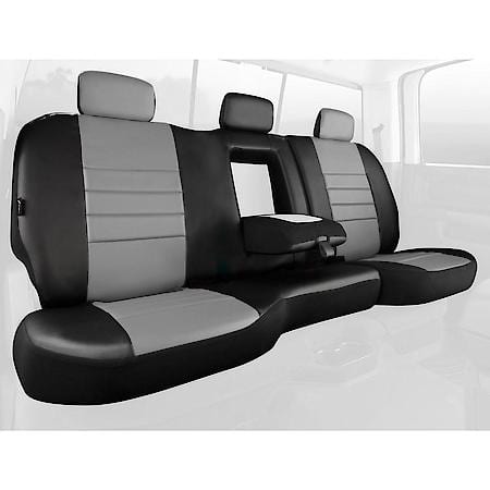 FIA OE32-52 GRAY, CUSTOM SEAT COVER REAR 40/60, TWEED, GRAY