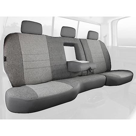 FIA OE2-52 GRAY, CUSTOM SEAT COVER REAR 40/60, TWEED, GRAY