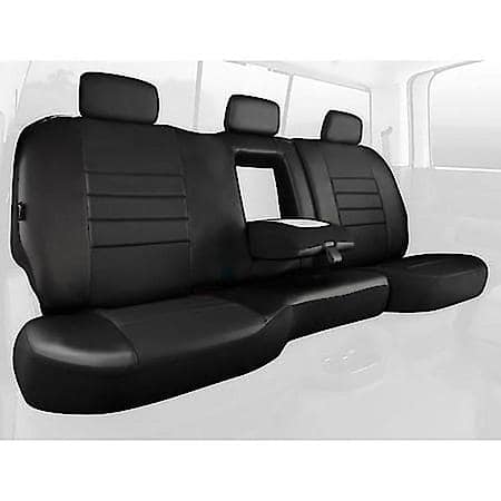 FIA OE32-53 CHARC, CUSTOM SEAT COVER REAR 40/60, TWEED, CHARCOAL