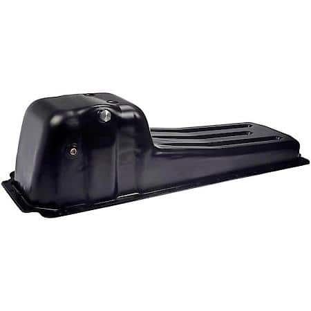 Engine Oil Pan: Direct Fit, Steel, Sump, 55 Quart