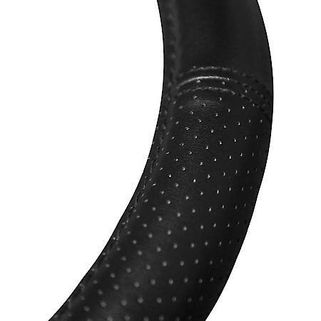 GMC Elite Steering Wheel Cover: Speed Grip, Padded Leather-Like, Fits 14.5-15 in.