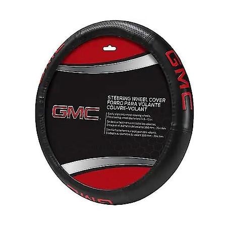GMC Elite Steering Wheel Cover: Speed Grip, Padded Leather-Like, Fits 14.5-15 in.