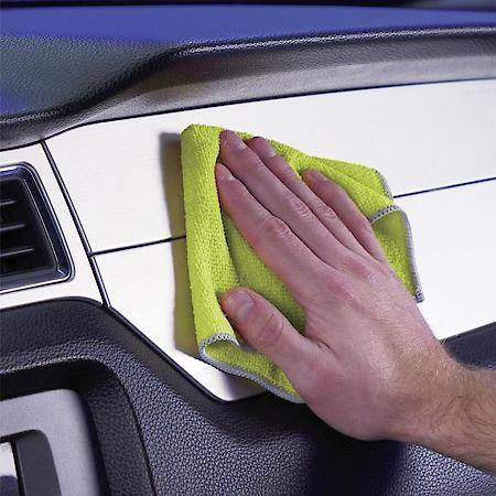 Microfiber Multi-Purpose Towels : 10" X 10", 2 Pack