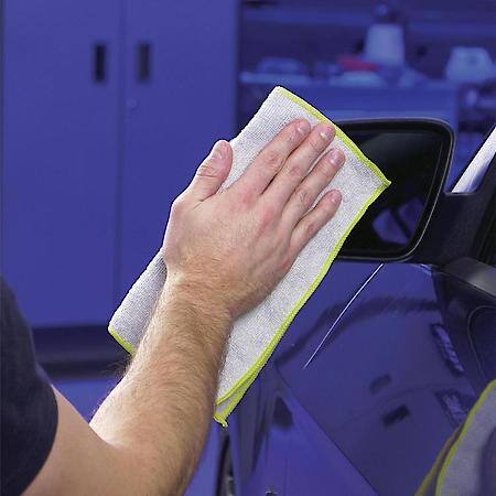Microfiber Multi-Purpose Towels : 10" X 10", 2 Pack