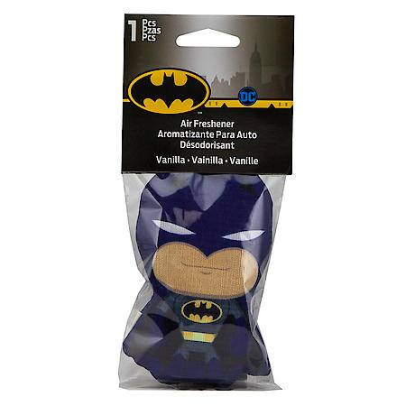 Batman Hanging Air Freshener, Vanilla Scent, 1 Pack