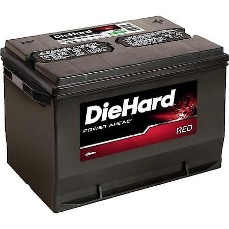 Battery : 78 Group Size, 600 CCA, 750 CA, 120 Minute Reserve Capacity
