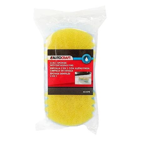 2-1 Cleaning Sponge with Detailing Fins
