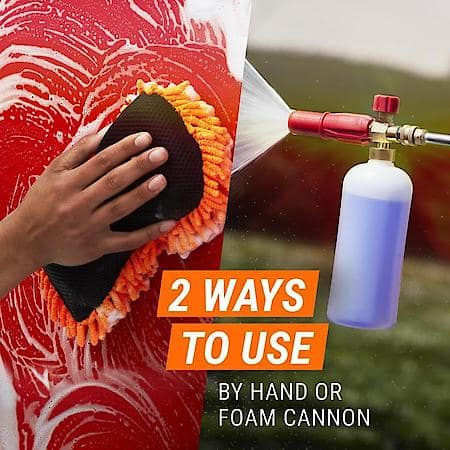 Snow Foam Car Wash, Hand Wash or Foam Cannon, 50 oz.