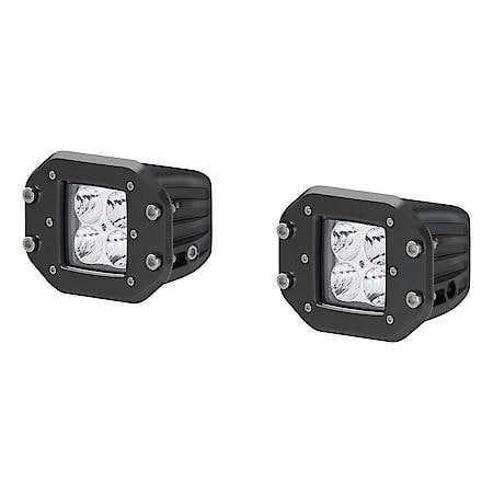 2in. Square Flush-Mount LED Work Lights