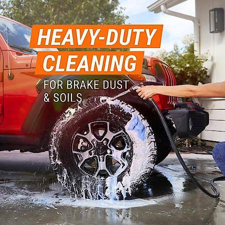 Heavy Duty Wheel & Tire Cleaner with Color-Changing Technology, 22 oz.