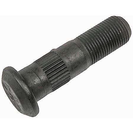Wheel Stud: Serrated, 3/4-16 Thread Size, Left Hand Thread, 10 Pack