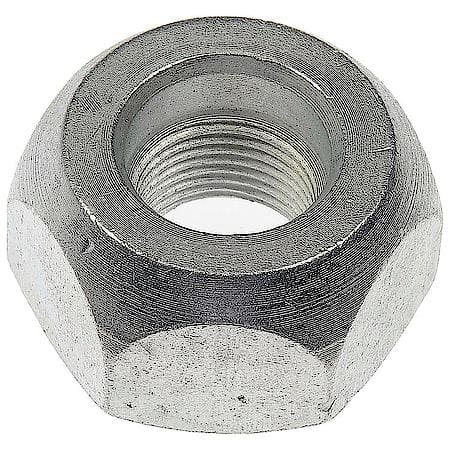 Wheel Lug Nut: 3/4-16 Thread, Flanged, Standard, 0.88 in Length, Silver, 25 Pack