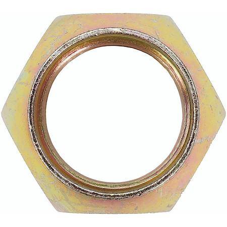 Wheel Lug Nut: 1 1/8-16 Thread, Conical 60, Standard, 0.9 in Length, Yellow Zinc, 25 Pack