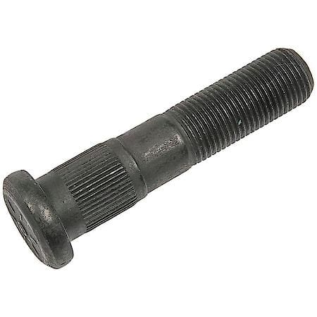 Wheel Stud: Serrated, 11/16-16 Thread Size, Right Hand Thread, 10 Pack