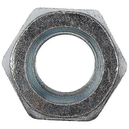 Wheel Lug Nut: 3/4-10 Thread, Flanged, Standard, 0.72 in Length, Silver, 25 Pack