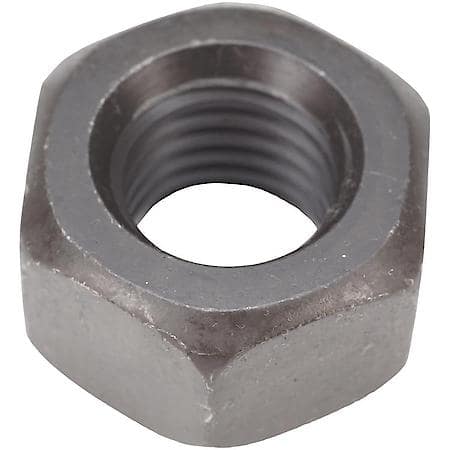 Wheel Lug Nut: 3/4-10 Thread, Flanged, Standard, 0.72 in Length, Silver, 25 Pack