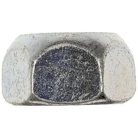 Wheel Lug Nut: 3/4-16 Thread, Flanged, Standard, 0.9 in Length, Silver, 25 Pack
