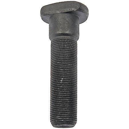 Wheel Stud: Non-serrated with Clip Head, M22-1.50 Thread Size, Right Hand Thread, 8 Pack
