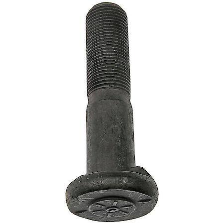 Wheel Stud: Wedge Head, 3/4-16 Thread Size, Left Hand Thread, 10 Pack