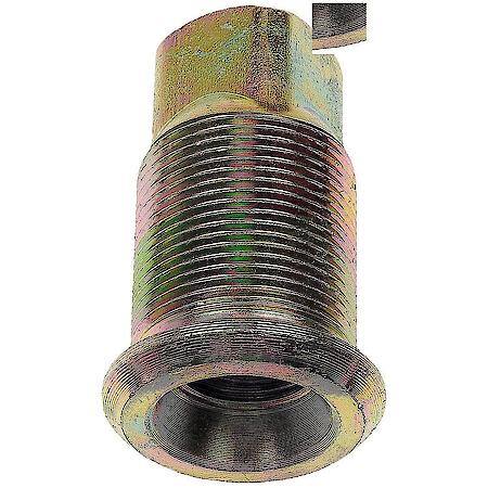 Wheel Lug Nut: 3/4-16 External Thread, Flanged, Thread, 2.23 in Length, Yellow Zinc, 25 Pack