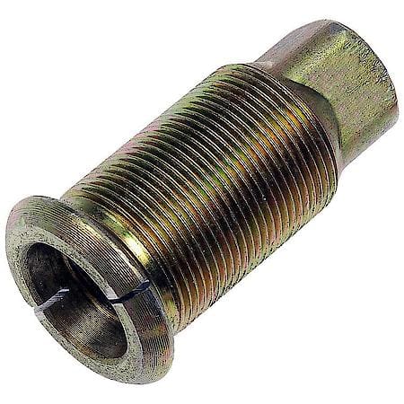 Wheel Lug Nut: 3/4-16 External Thread, Flanged, Thread, 2.57" Length, Yellow Zinc, 10 Pack
