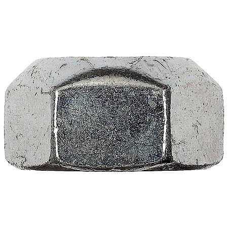 Wheel Lug Nut: 3/4-16 Thread, Conical 90, Standard, 0.63 in Length, Silver, 25 Pack