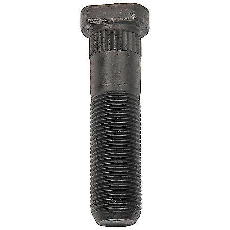 Wheel Stud: Serrated with Clip Head, 5/8-18 Thread Size, Right Hand Thread, 10 Pack