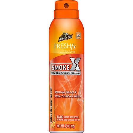 SmokeX Aerosol Air Freshener: Citrus Breeze Scent, 3.5 Oz