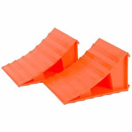 Bright Orange, Plastic, Set Of 2