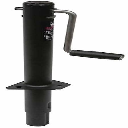 Manual Side Wind, Round A Frame Jack, 2000Lb Tongue Weight, 14-13/16"Travel