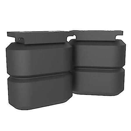 Rubber Spring, Inside Coil Spring Mount, 2400Lb, Aeon Hollow Rubber