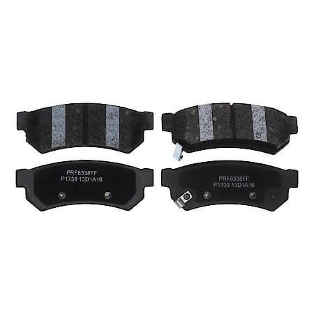 Rear Brake Pads: Ceramic, With Hardware, Better Performance, Quiet, Low Dust - Rear