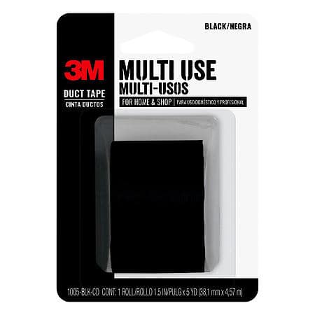 Black Duct Tape 1.5" x 5 Yards